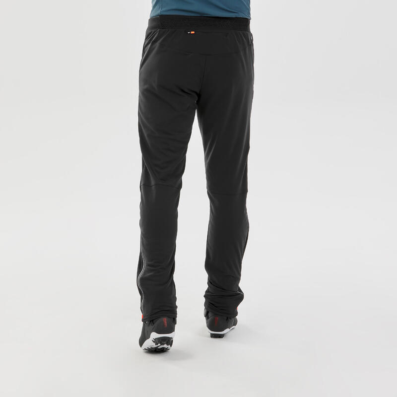 Pantaloni schi fond antivânt PANT 500 negru, bărbați