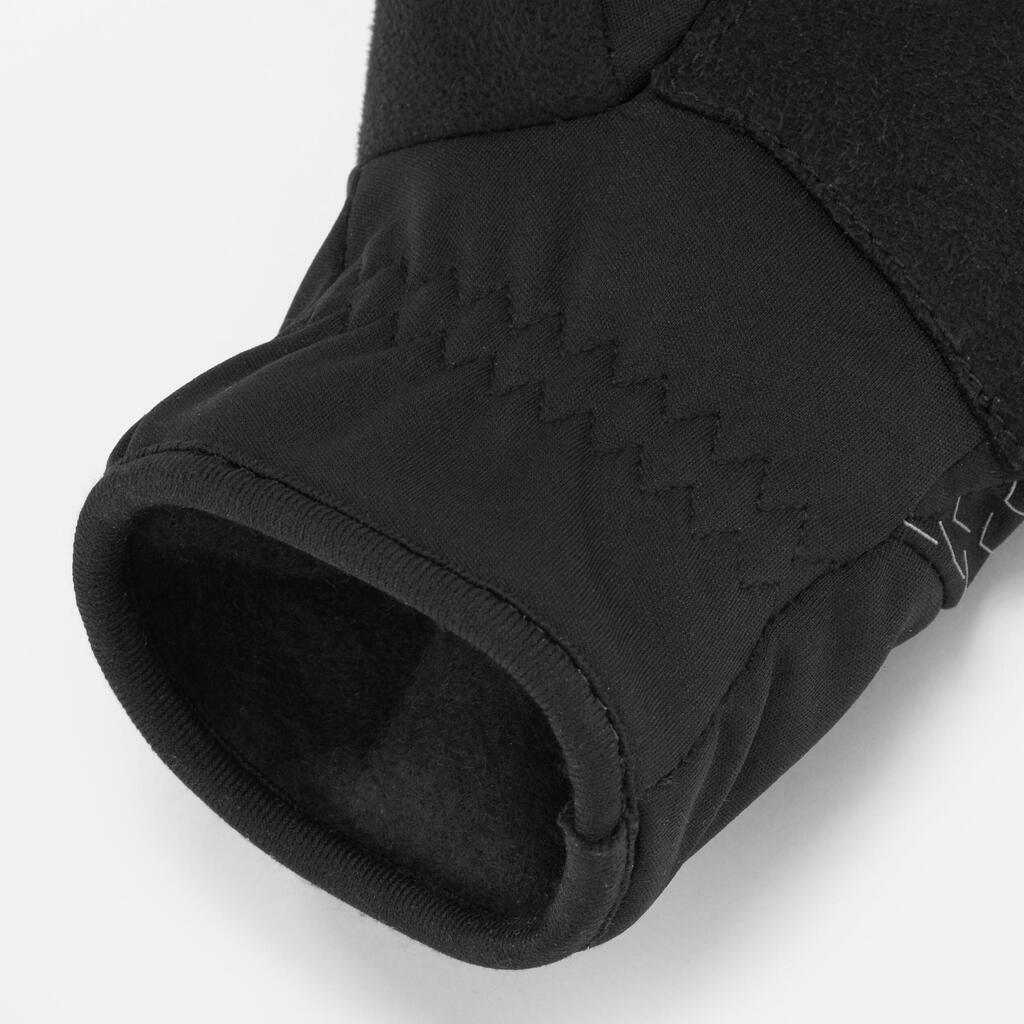 Kids' Cross-Country Ski Warm Gloves XC S 100 - Black