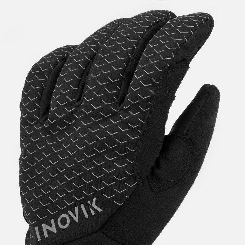 Gant de ski de fond chaud noir XC S 100 enfant INOVIK