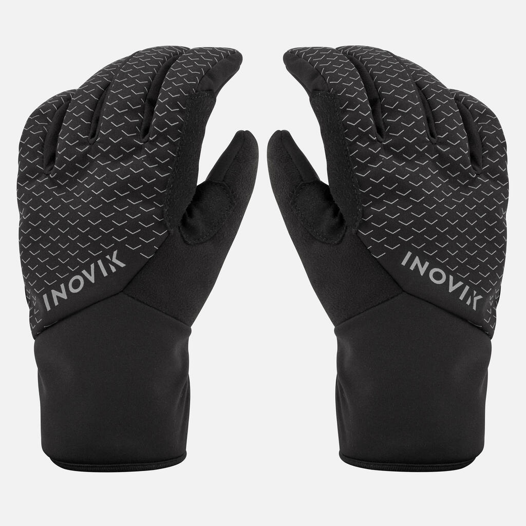Топли детски ръкавици за ски бягане XC S 100, черни