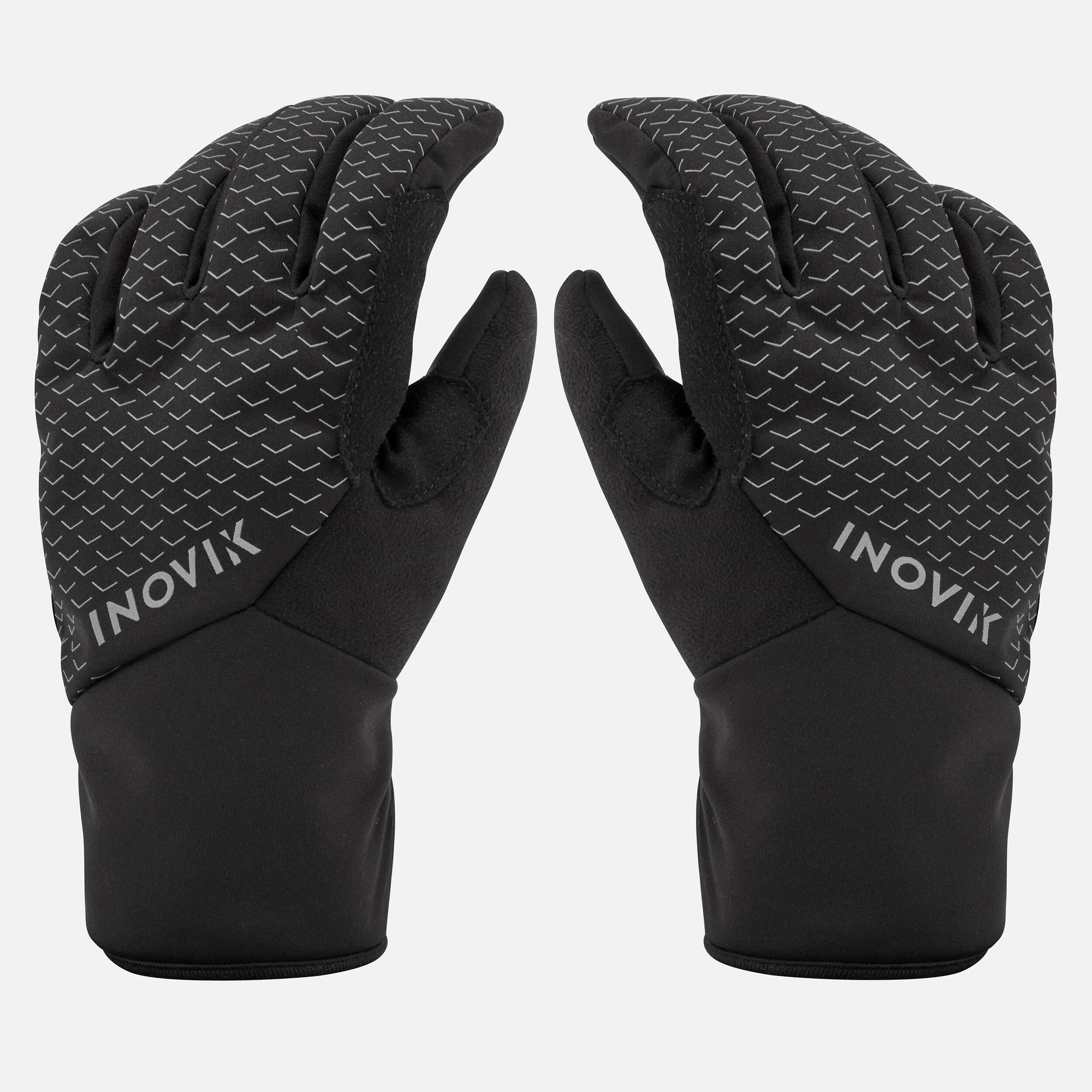 Kids' Cross-Country Ski Warm Gloves XC S 100 - Black 3/7