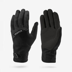Gants de ski de fond légers et coupe-vent adulte, XCS 900 noir