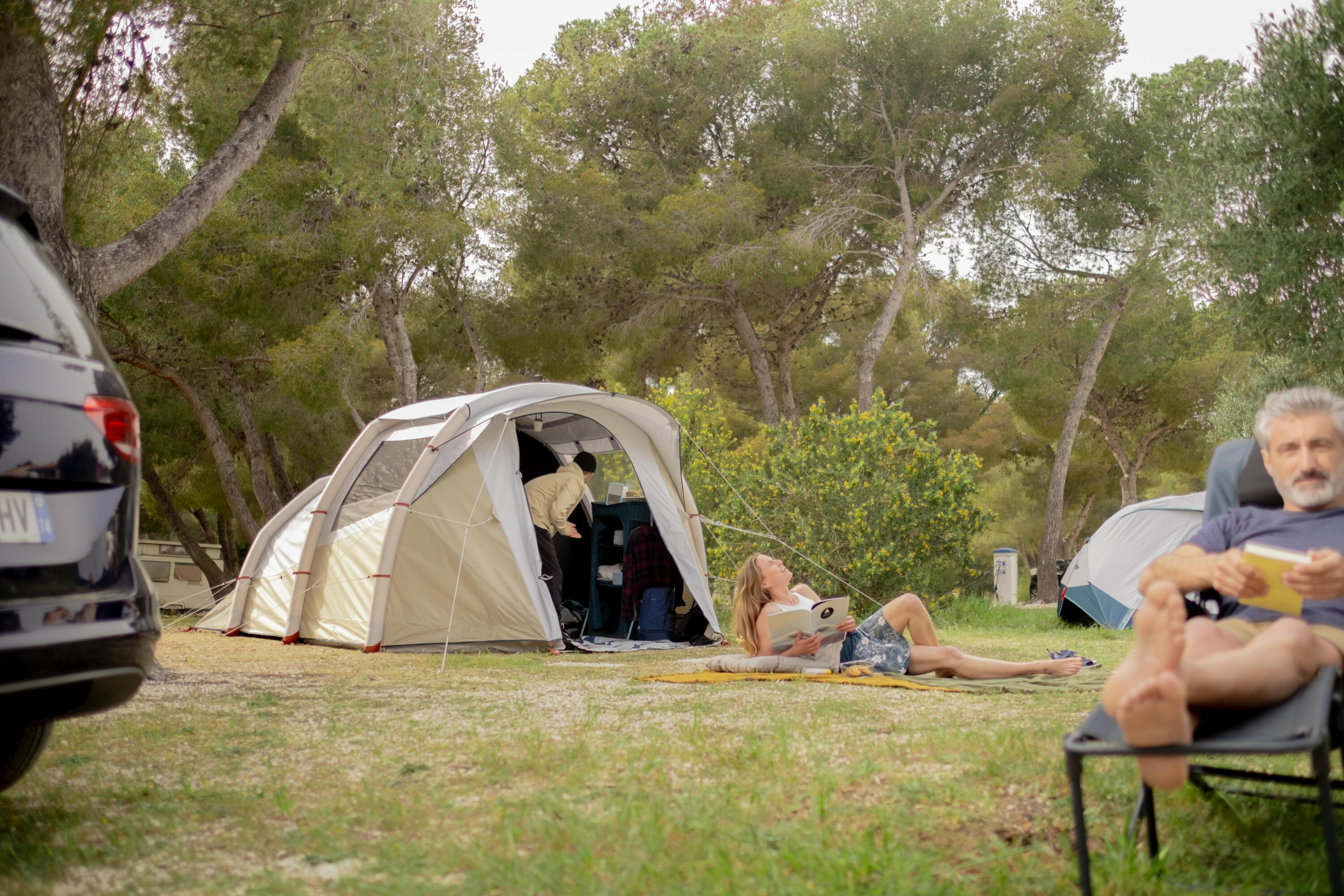 Opblaasbare tent voor 4 personen Air Seconds 4.1 F&B 1 slaapruimte 54/65