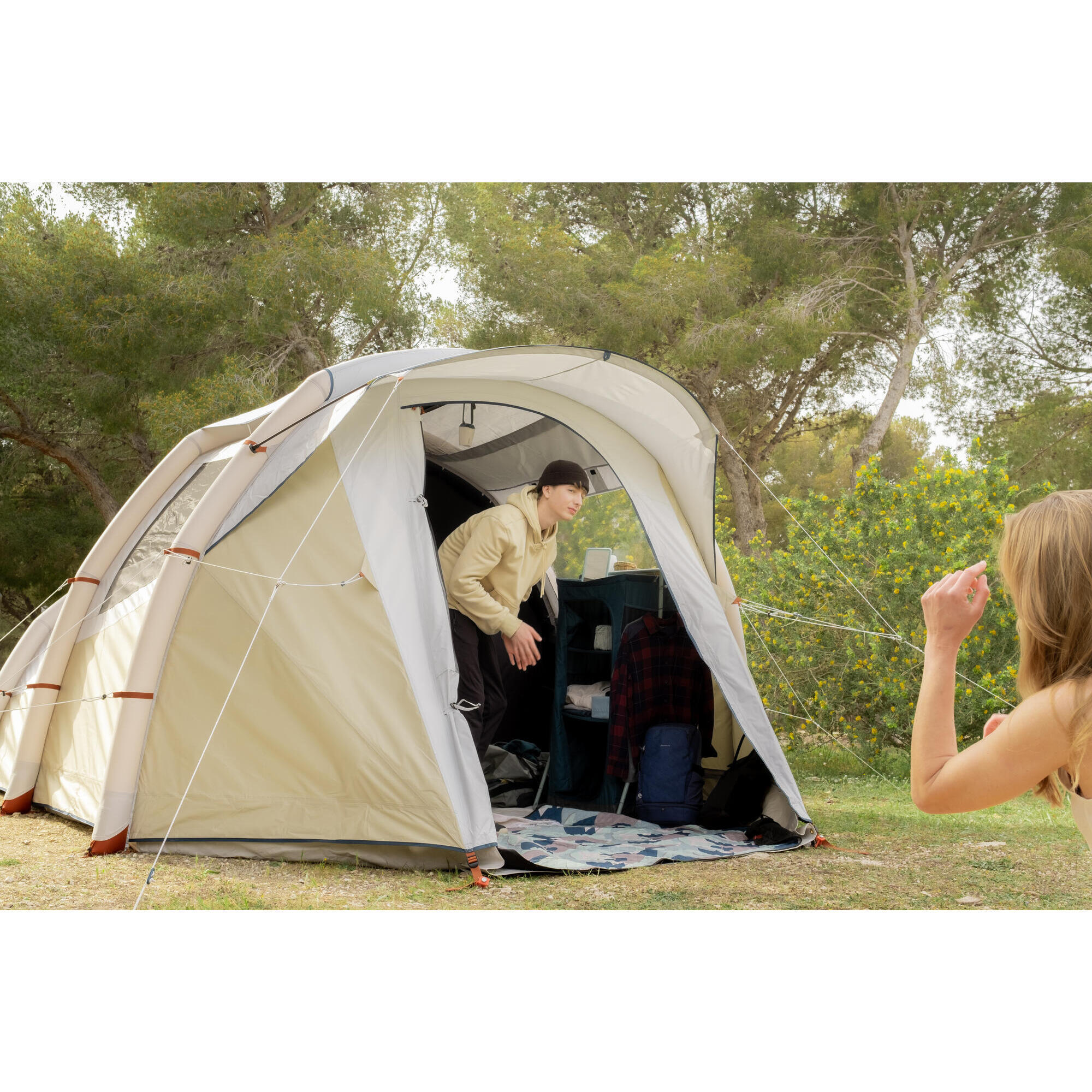 Tenda da campeggio gonfiabile - Air Seconds 4.1 F&B - 4 posti letto - 1 Camera da letto