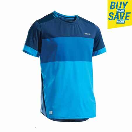 Boys' Tennis T-Shirt Dry - Blue