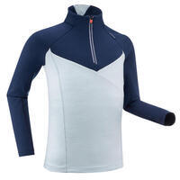 Tee shirt ski de fond enfant manches longues XC S TS 100 junior