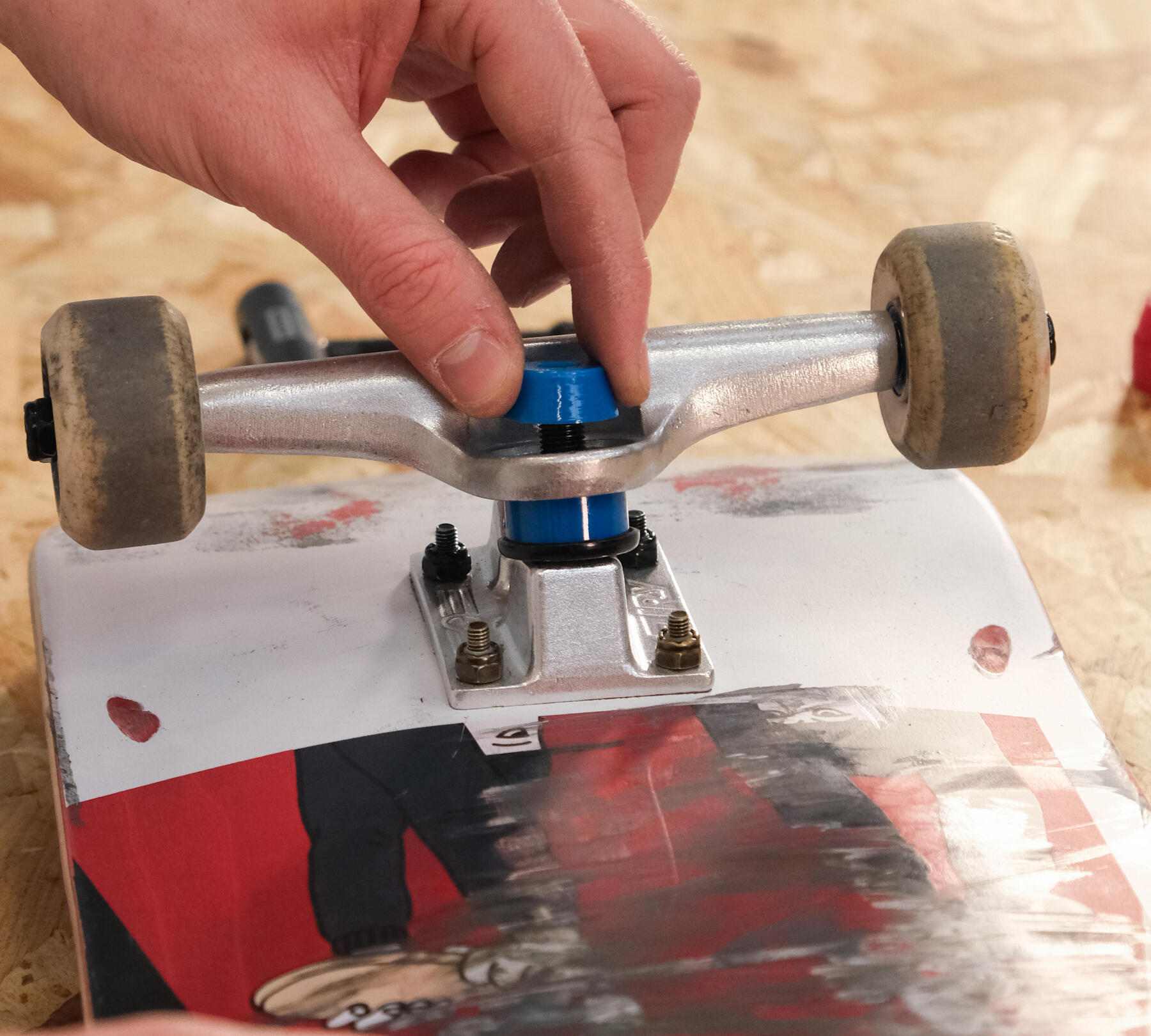 Comment changer ses gommes de skateboard :