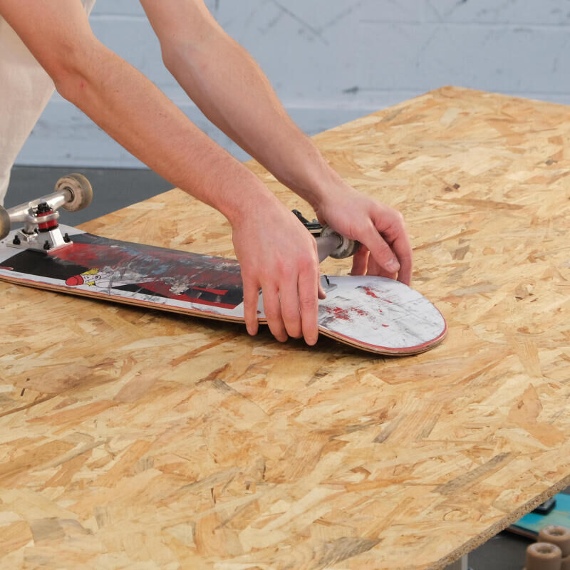 maintenir skateboard