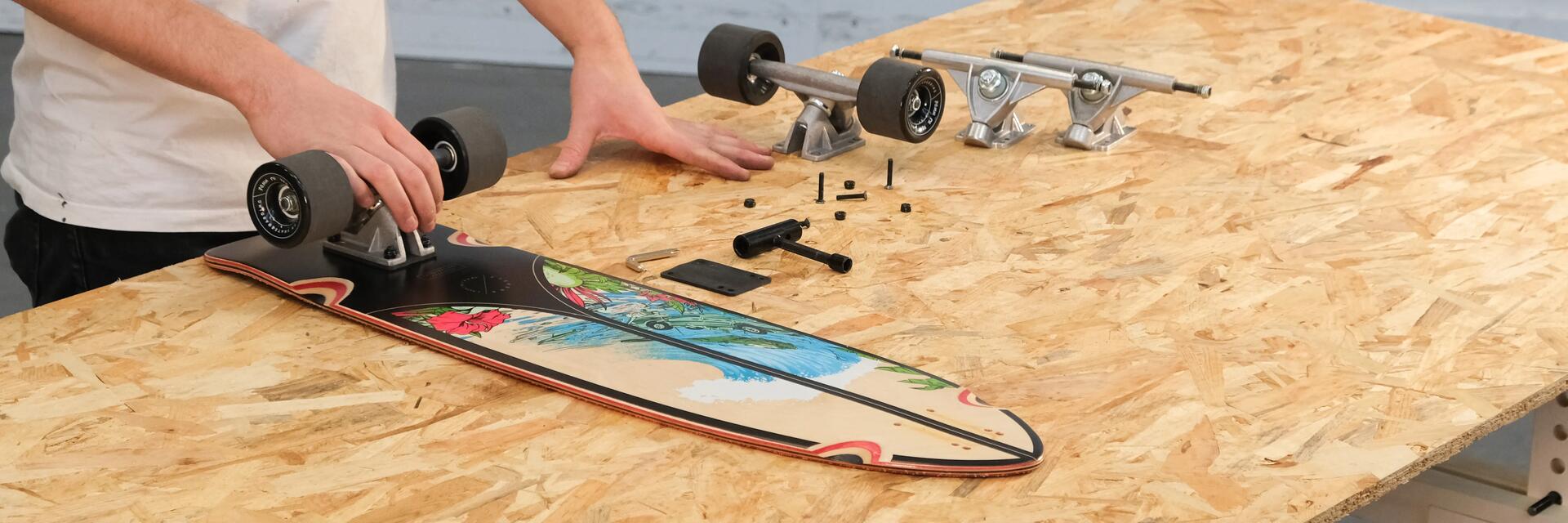Cómo cambiar o sustituir ruedas y ejes de un skate