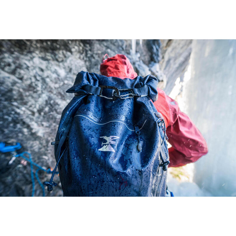 Zaino alpinismo ICE 30, 30 litri azzurro