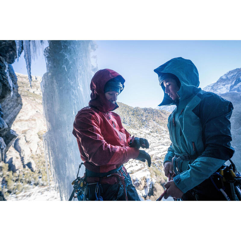 Veste imperméable d'ALPINISME Femme - ALPINISM EVO verte