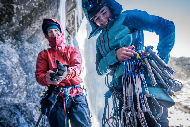 Buclă echipată ușoară escaladă/ alpinism 17 cm