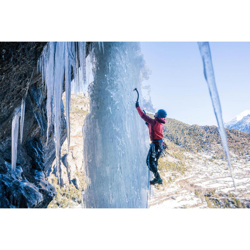 Casaco impermeável de ALPINISMO EVO Homem Vermelho