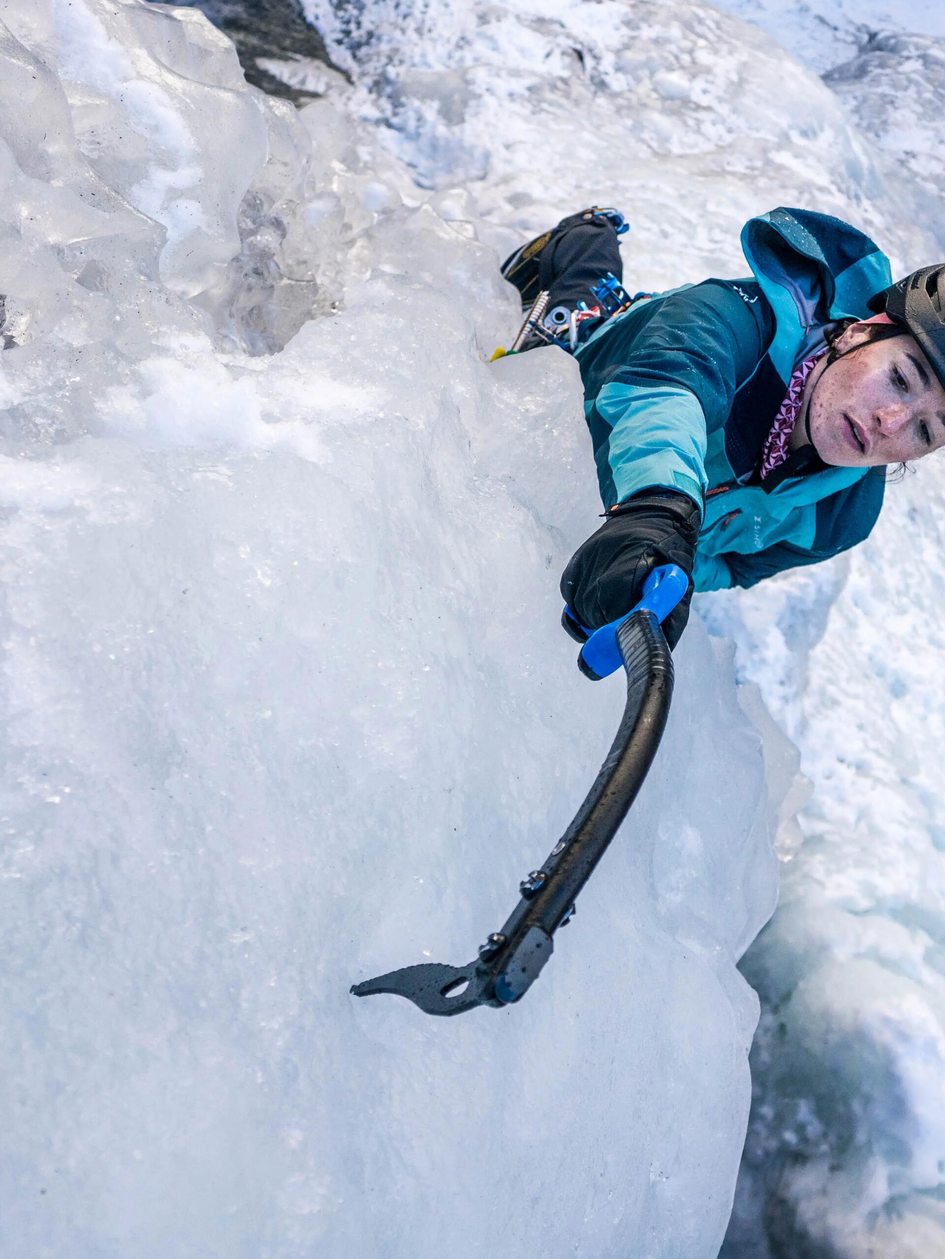 Un équipement de cascade de glace co-créé avec des athlètes