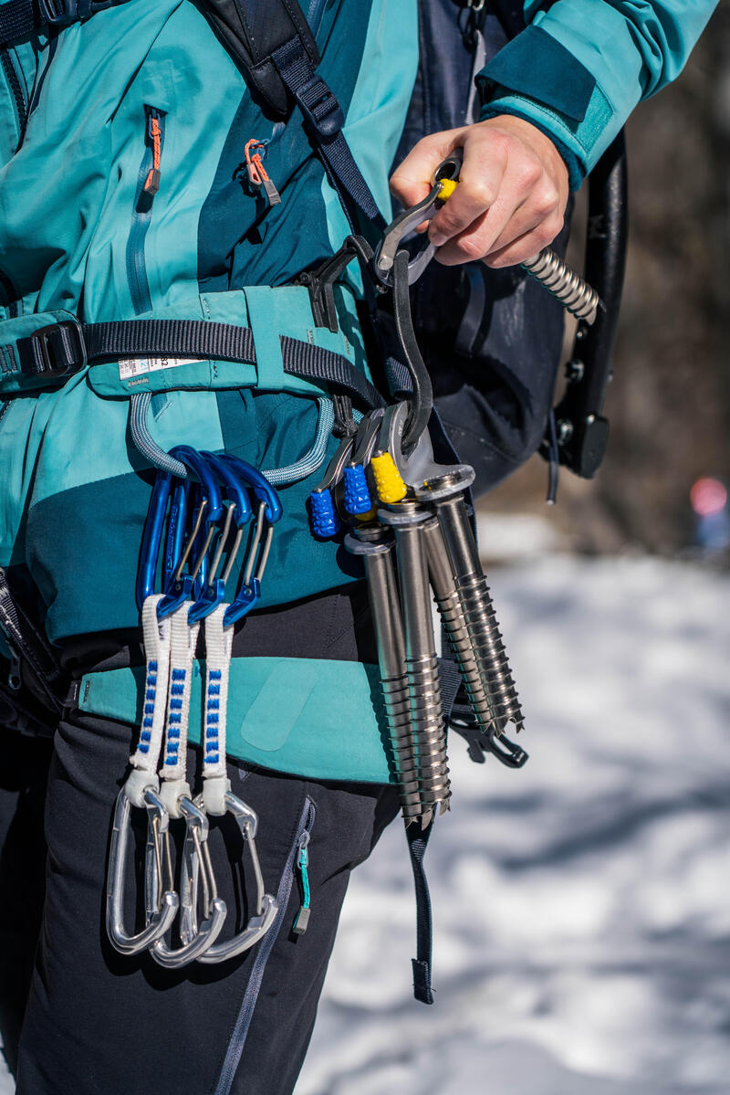 Lichte klimset voor klimsport en alpinisme 11 cm