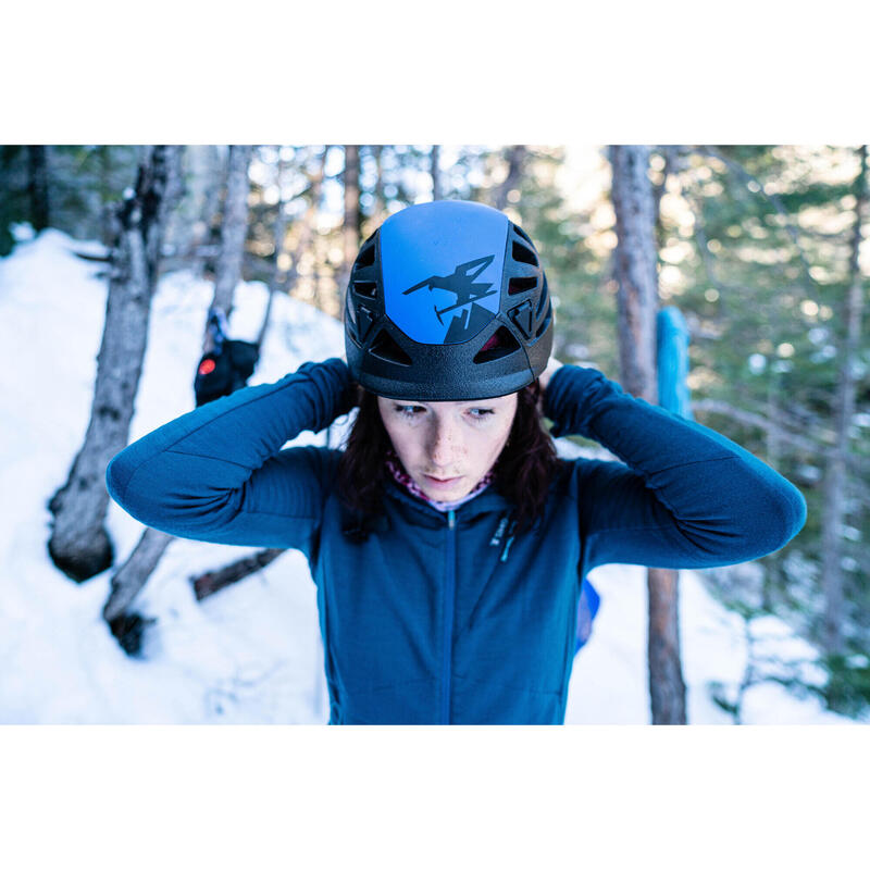 Climbing and mountaineering helmet - Sprint Black