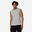 T-shirt sem Mangas Extensível de Fitness Homem 500 Cinzento