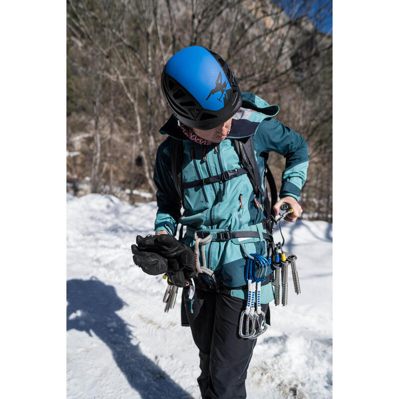 Regenjacke Damen wasserdicht - Alpinism Evo grün