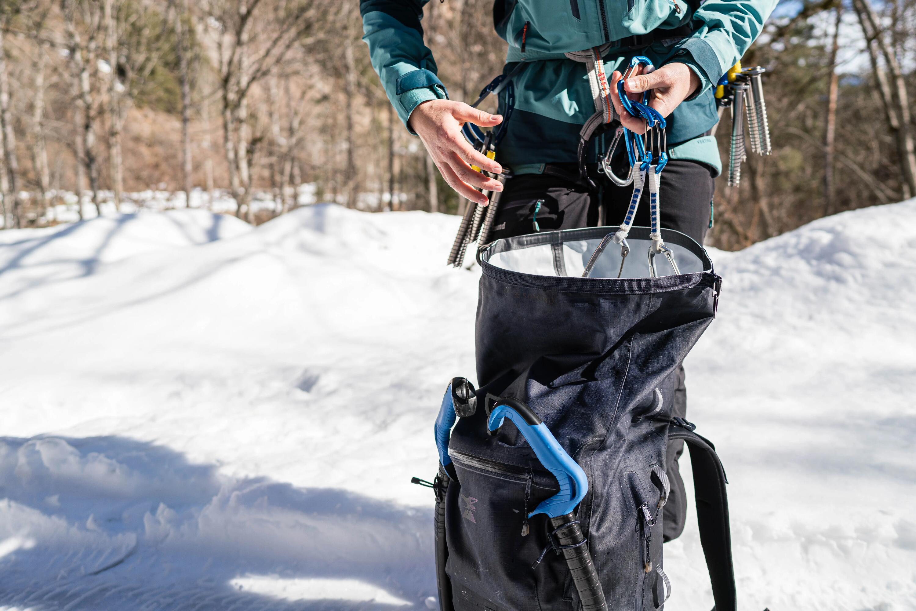 Cinta lleugera d'escalada i alpinisme ALPINISM 17 CM 5/7