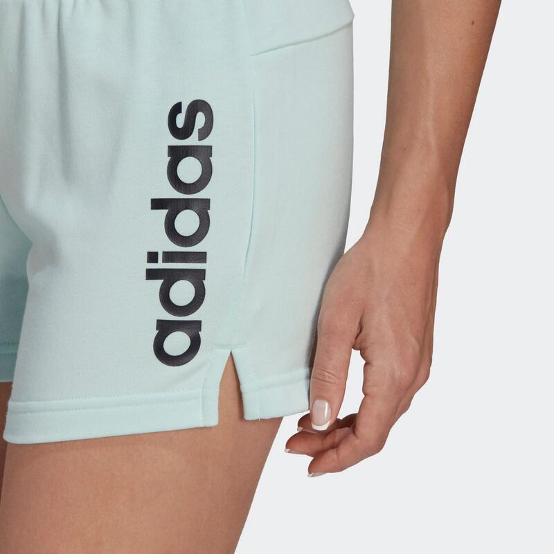 Shorts Adidas Linear Damen weiß