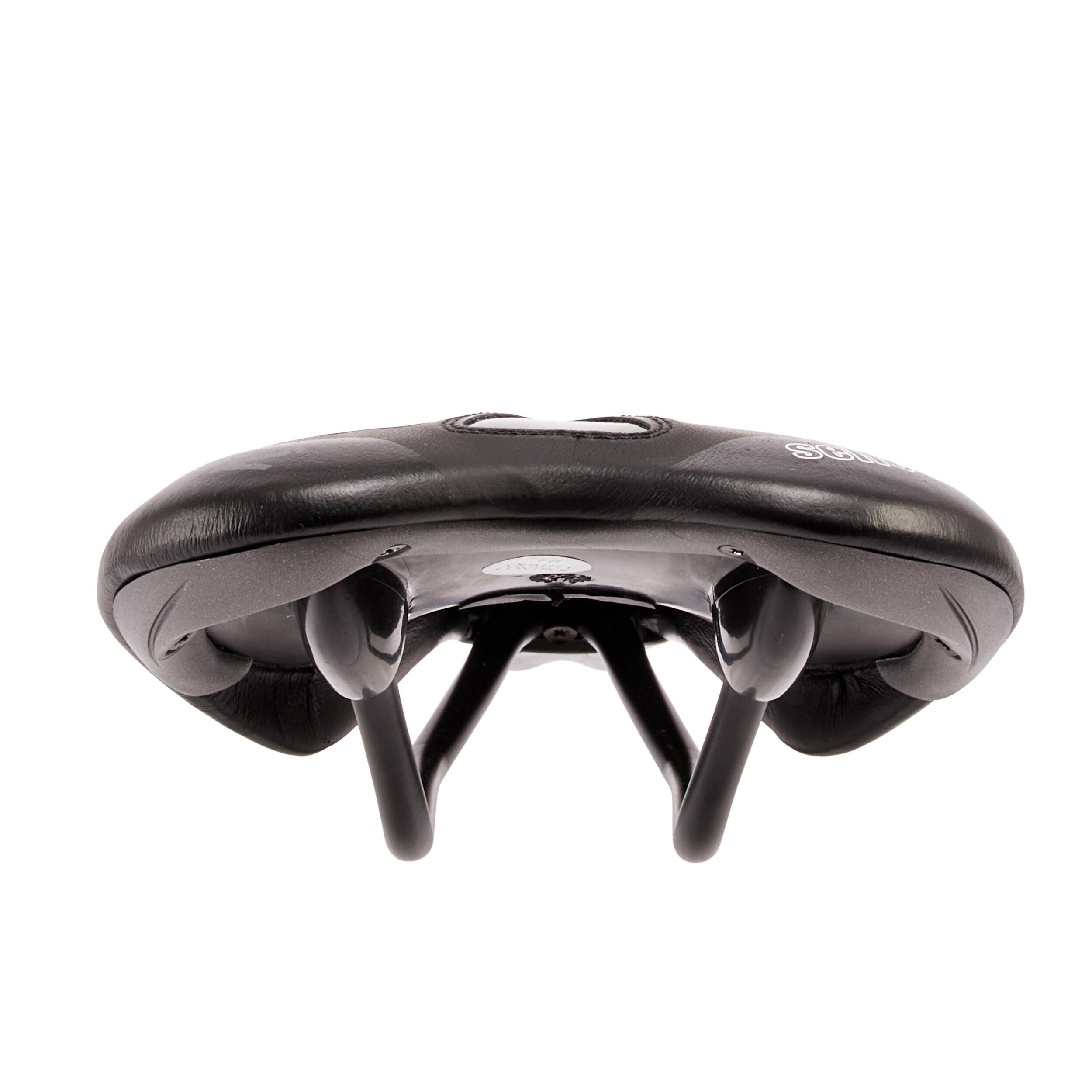 SELLE ITALIA Fietszadel Selle Italia C2 Gel Flow zwart | Decathlon