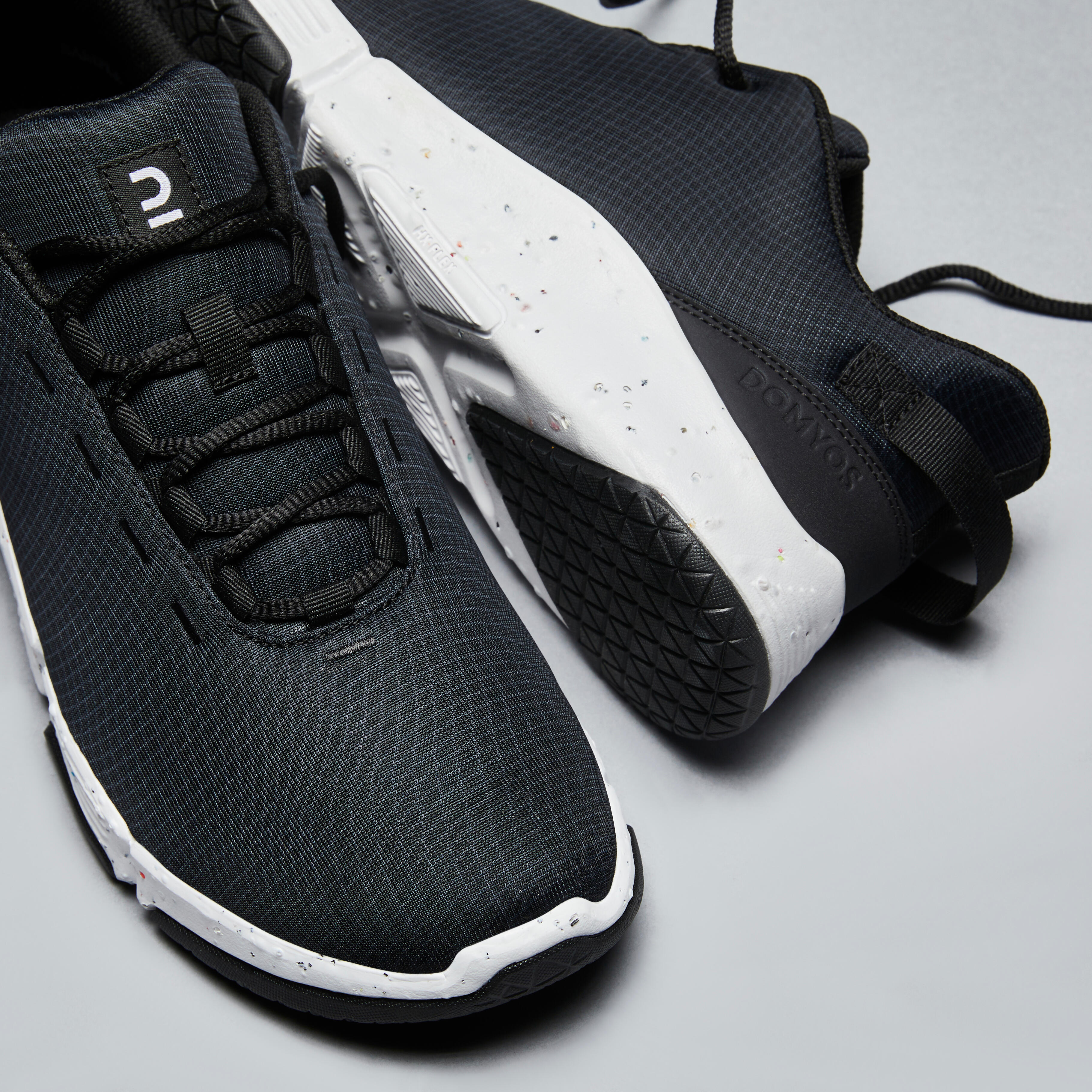 Men's Gym Shoes - 100 Black - DOMYOS