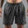 Men's Breathable Breathable Fitness Shorts - Khaki