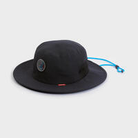 Crni šešir za jedrenje 500 za odrasle