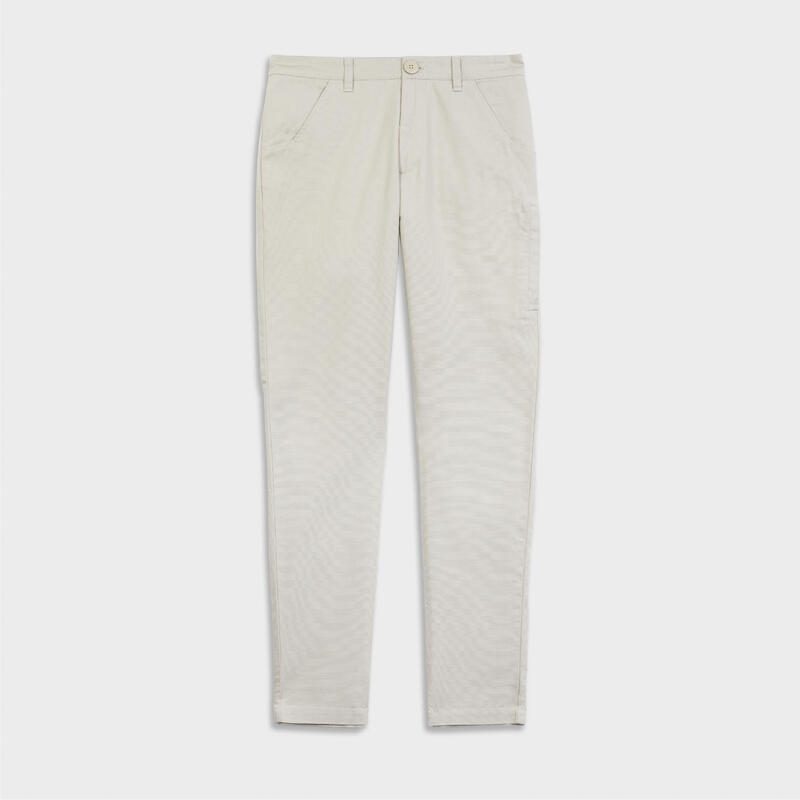 Pantaloni vela uomo SAILING 100 cotone beige