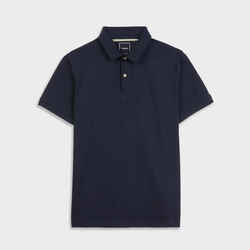 Short-sleeved Men’s Sailor Polo Shirt Sailing 100 - Navy Blue