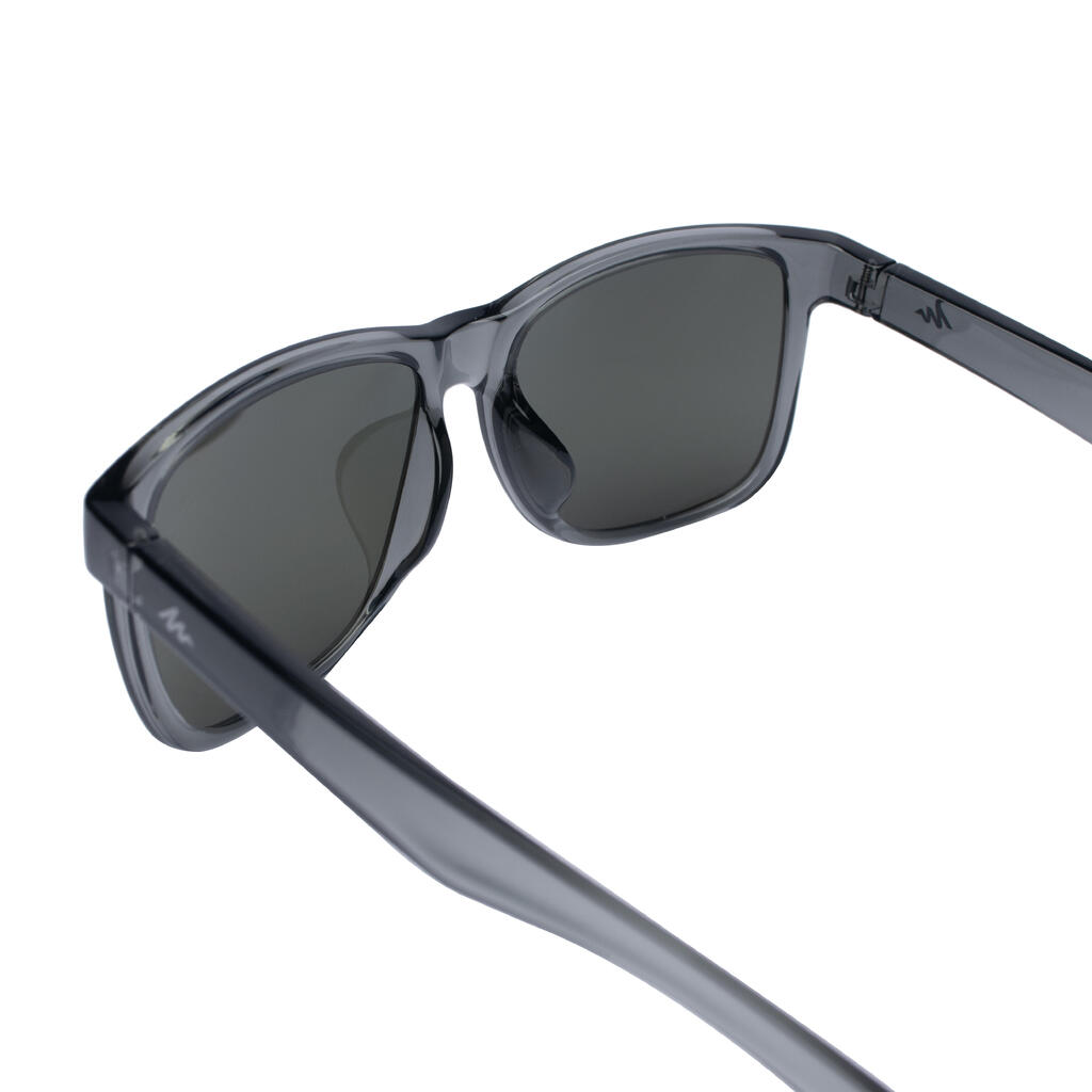 LUNETTES DE SOLEIL DE RANDONNÉE MONTAGNE ADULTE MH140A P3 - GRIS FONCÉ