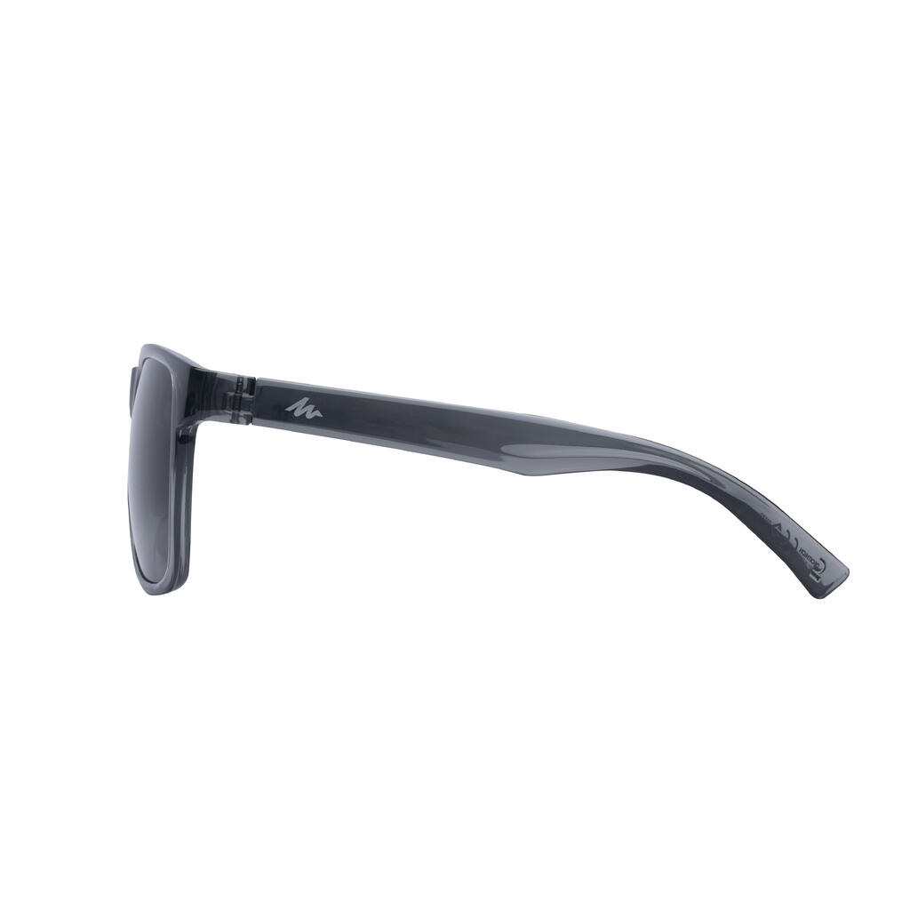 LUNETTES DE SOLEIL DE RANDONNÉE MONTAGNE ADULTE MH140A P3 - GRIS FONCÉ