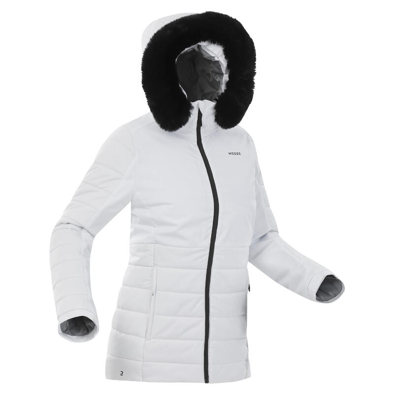 Specimen Maak los Net zo WEDZE Warme halflange ski-jas voor dames 100 | Decathlon