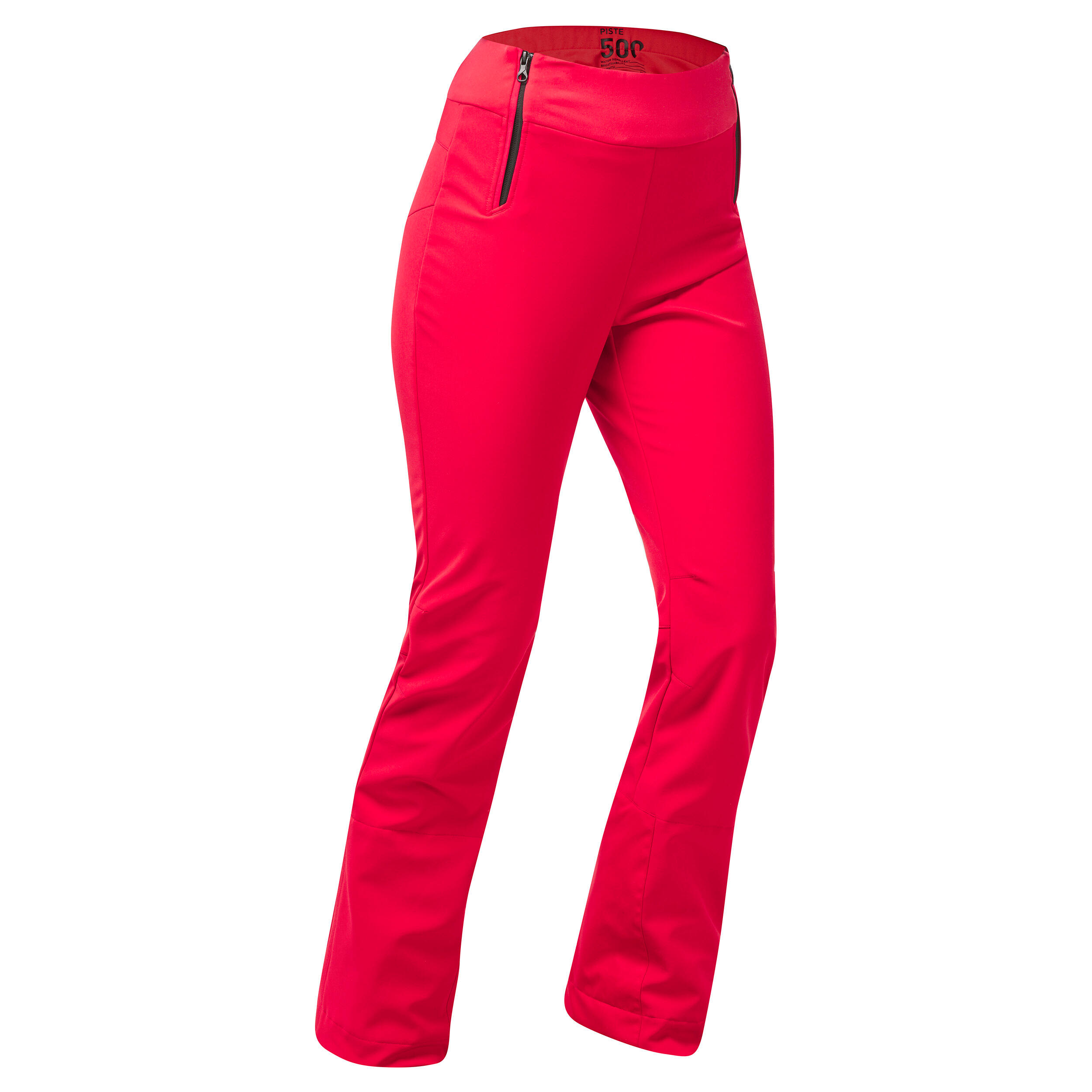 Pantalon de esqui calido y ajustado mujer 500 beige Decathlon
