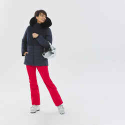 Γυναικείο παντελόνι σκι 500 Slim - Κόκκινο