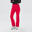 Pantalon schi 500 Slim Roșu Damă 