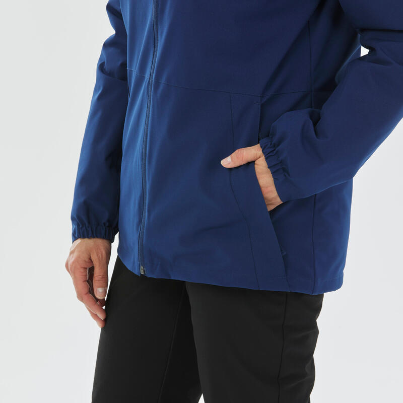 Chaqueta de esquí y nieve impermeable Mujer Wedze Ski-P JKT100 azul