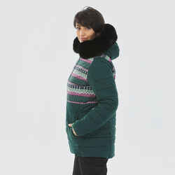 Γυναικείο, ζεστό μπουφάν σκι μεσαίου μήκους - 100 Με σχέδια
