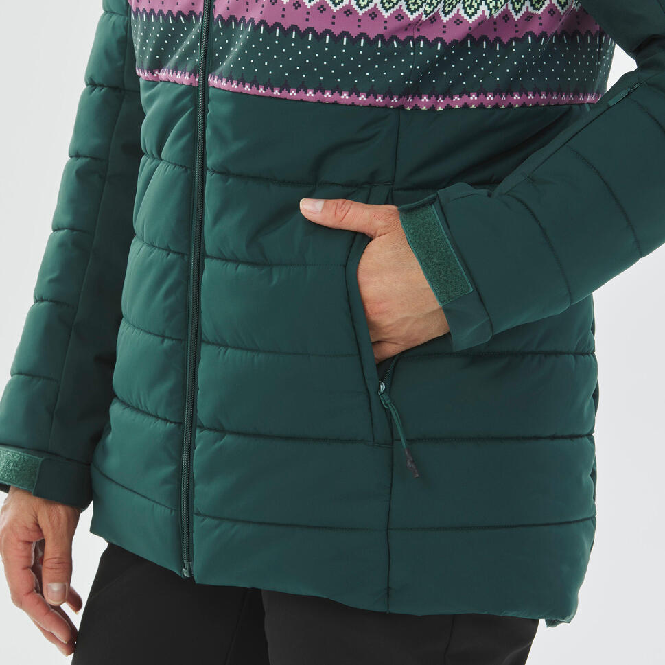 Kadın Kayak Montu 100 Warm WEDZE Decathlon