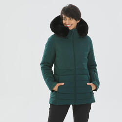 Chaqueta de esquí y nieve impermeable semi-larga Mujer Wedze 100