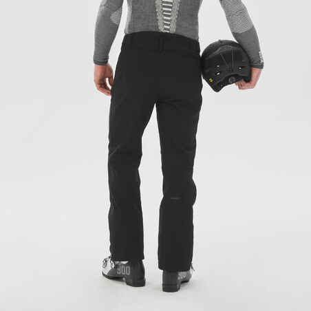 Vyriškos slidinėjimo kelnės „500 Softshell“, juodos