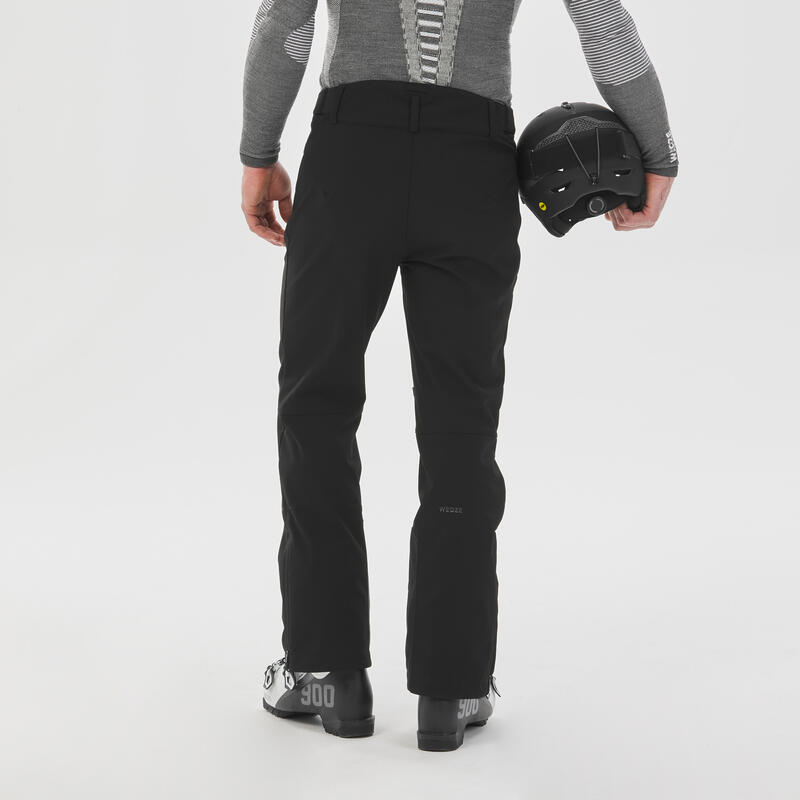 Erkek Kayak/Snowboard Pantolonu - Siyah - 500 Slim
