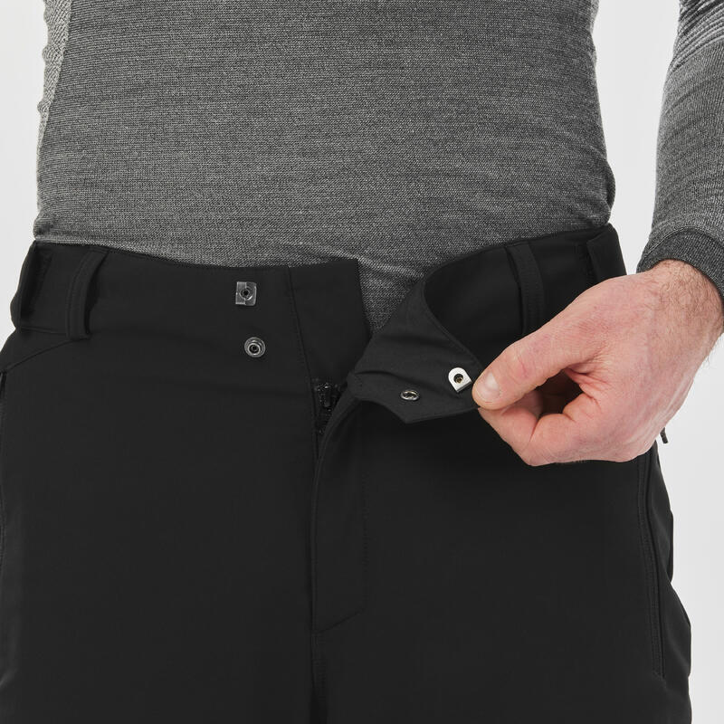 Erkek Kayak/Snowboard Pantolonu - Siyah - 500