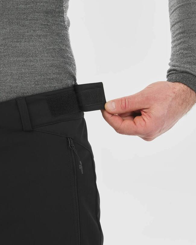 Softshell-Skihose Herren – 500 – Schwarz