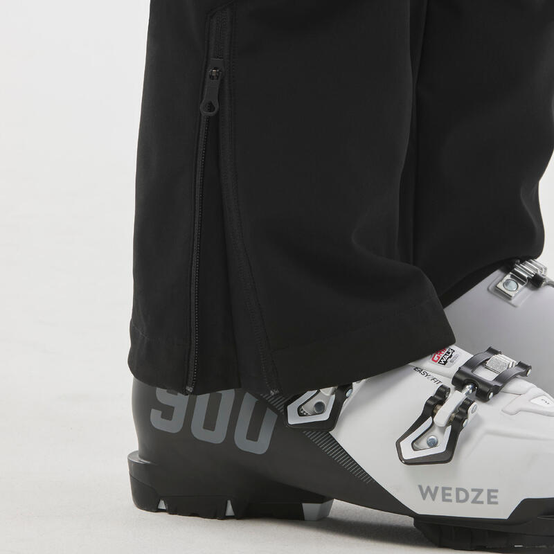 Pantalon de ski et snowboard léger et respirant  homme, 500 noir