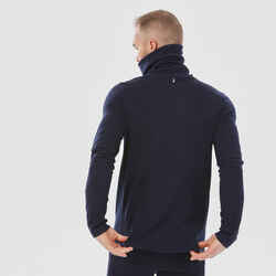 Men’s Ski Base Layer Top - BL 900 Wool Neck -
Navy Blue