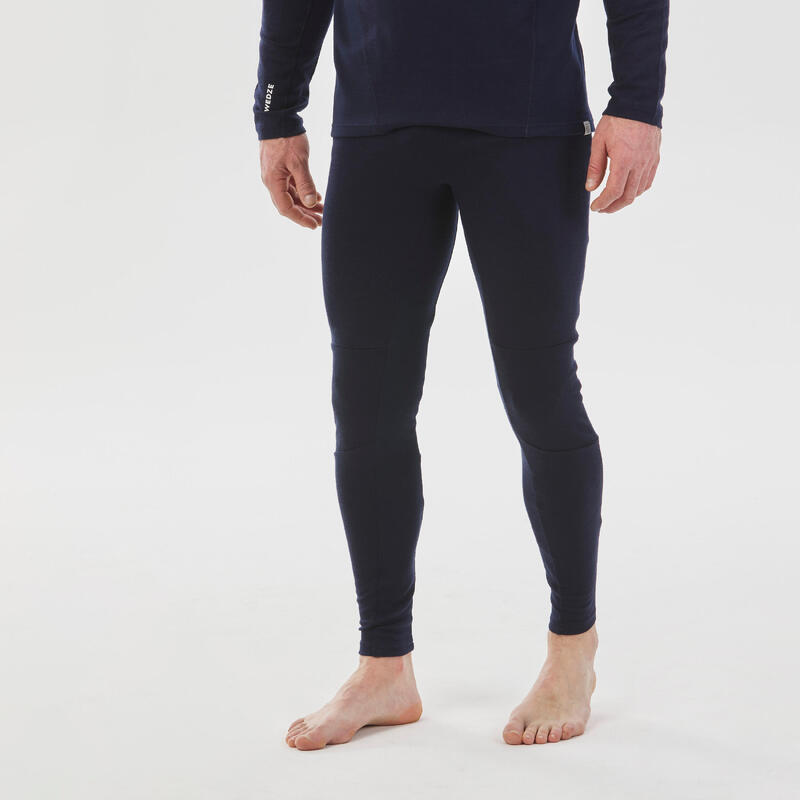 Sous-vêtement de ski laine mérinos homme - BL 900 bas - bleu marine