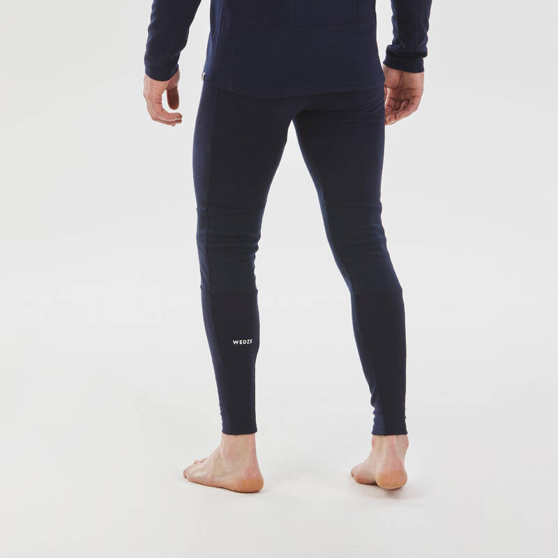 Pantalón térmico de esquí lana merina hombre - BL 900 - Azul marino -  Decathlon