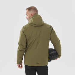 Men’s Warm Ski Jacket 500 - Khaki