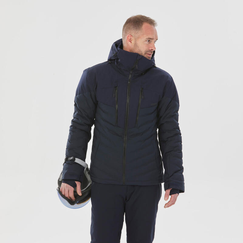 Doudoune de ski chaude homme - 900 Warm - Bleue marine